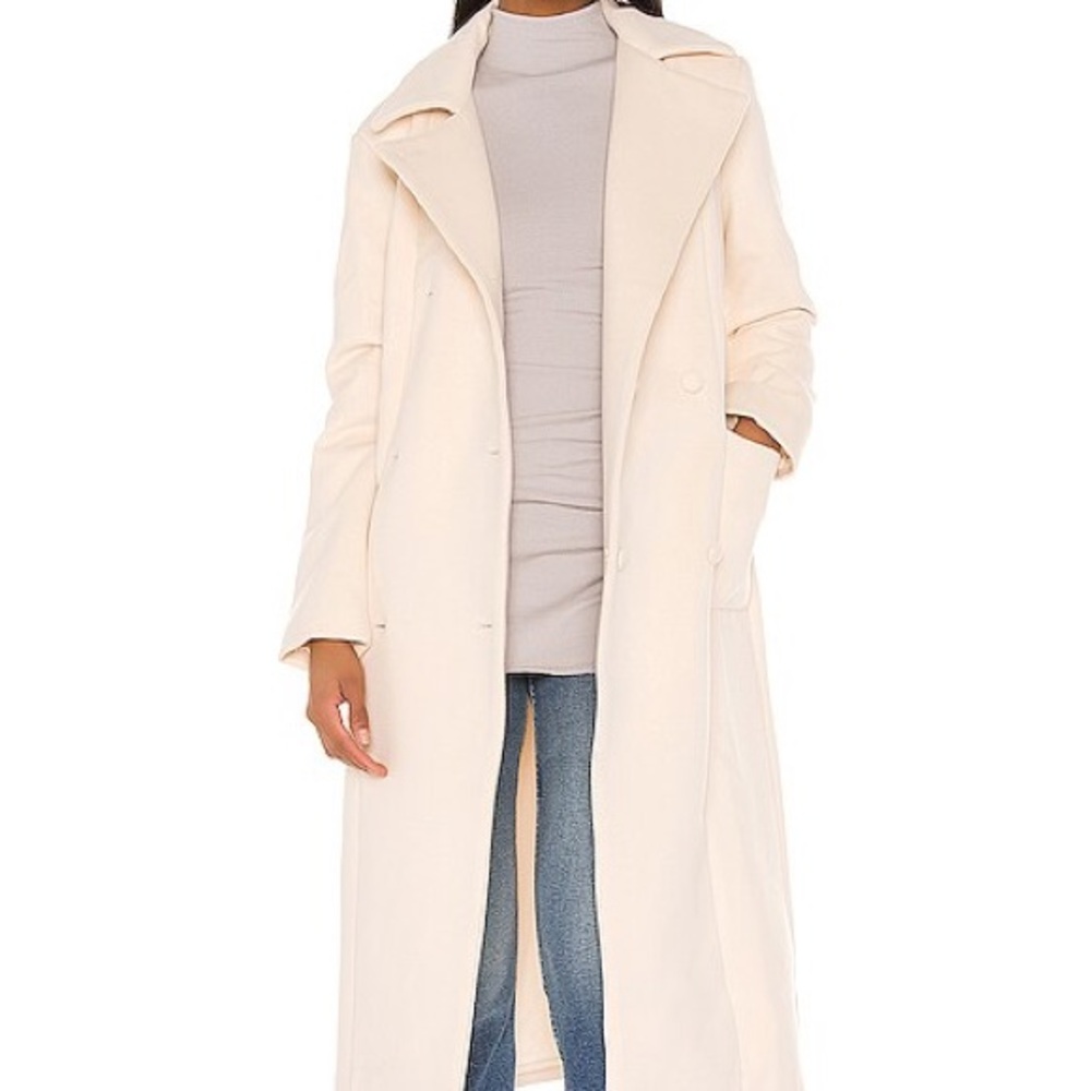 COPY - Song of Style ivory coat
